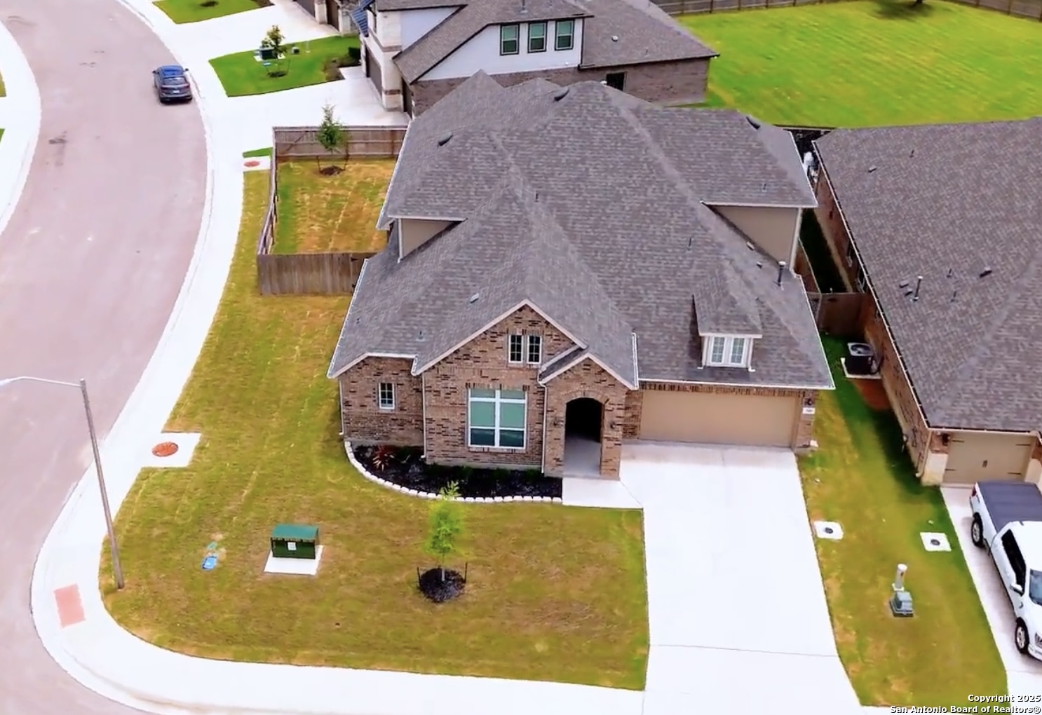 390 Rhapsody View Spring Branch, TX 78070 - Photo 4 of 39 an aerial view of a house with swimming pool
