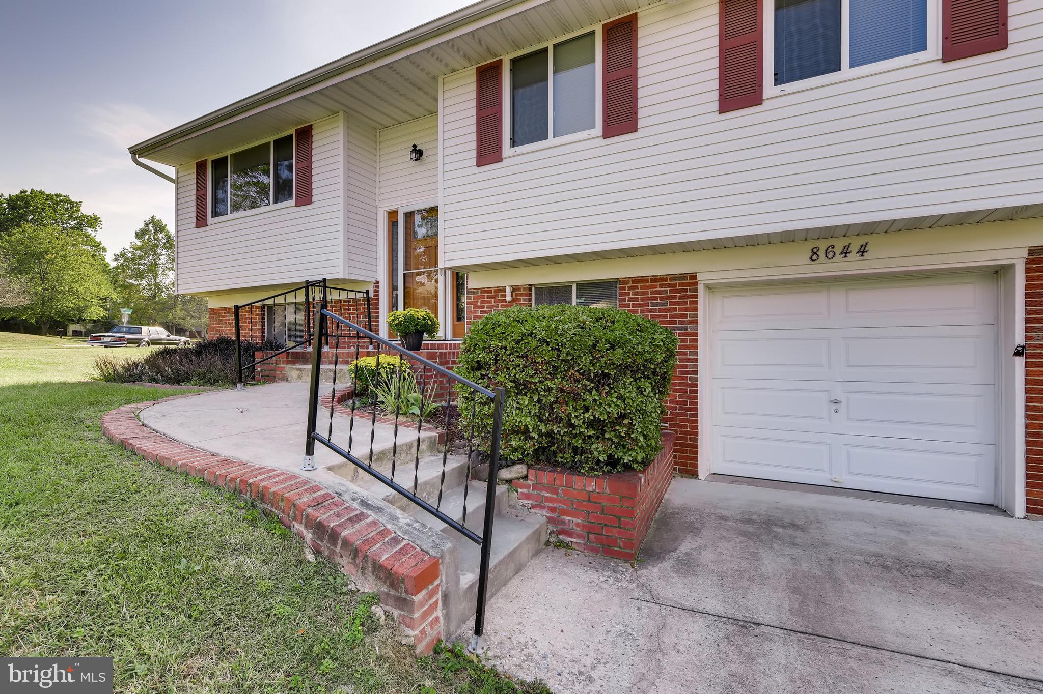 8644 Lucerne Road Randallstown, MD 21133 - Photo 1 of 32 Exterior Front | Attached Garage