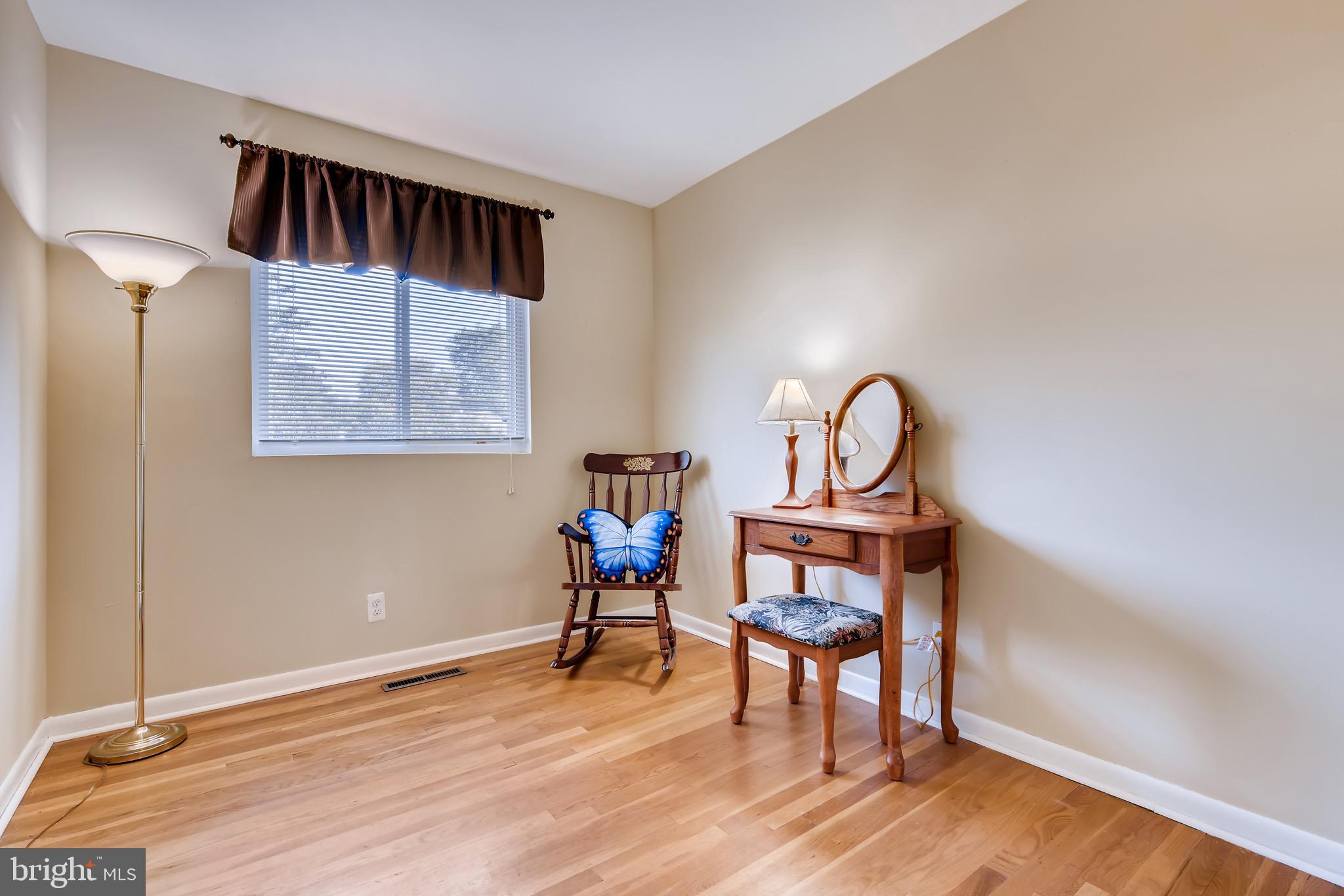 8644 Lucerne Road Randallstown, MD 21133 - Photo 13 of 32 Bedroom 3 | Original Hardwood Floors