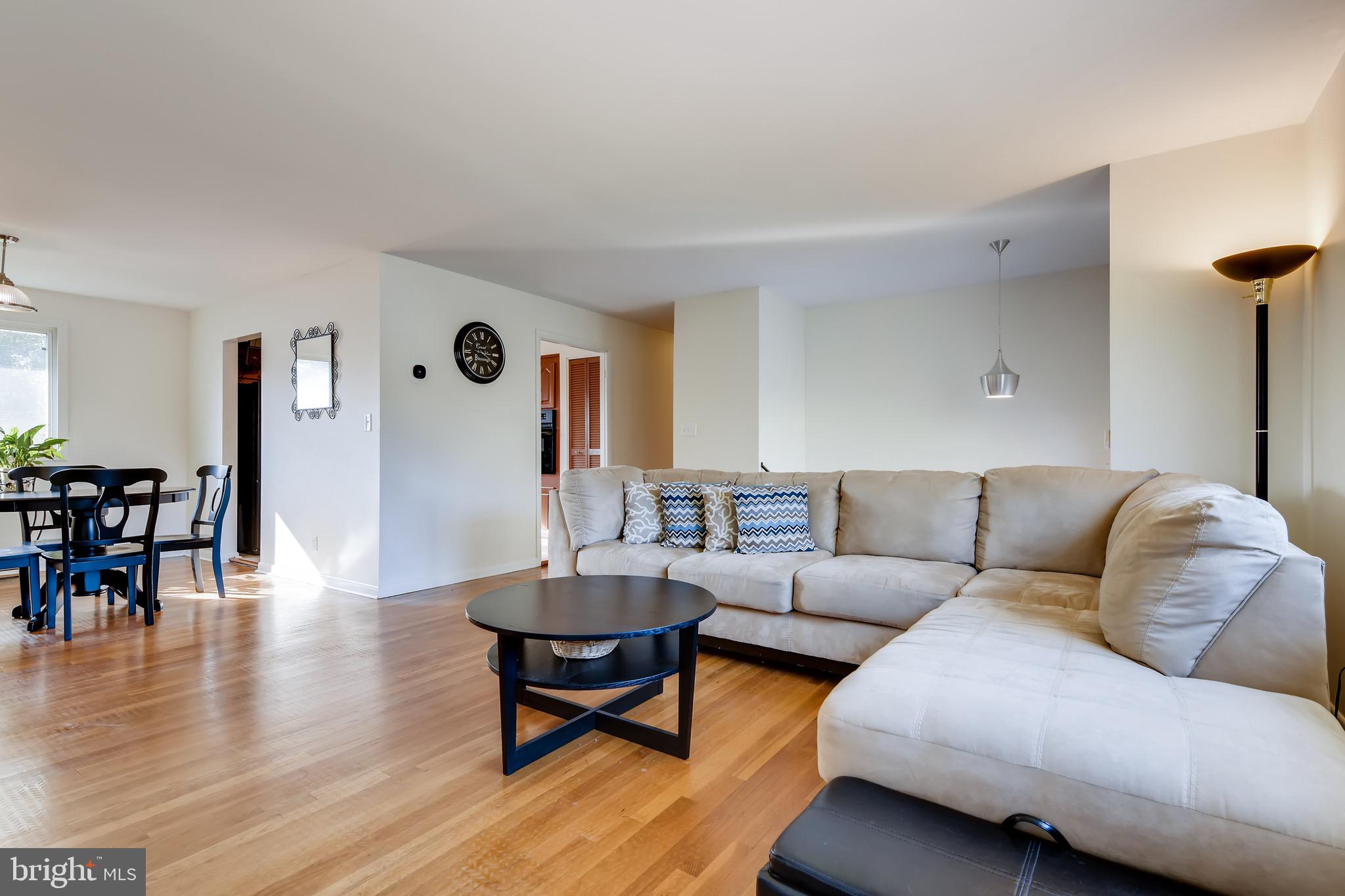 8644 Lucerne Road Randallstown, MD 21133 - Photo 3 of 32 Living Room | Original Hardwood Floors
