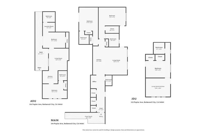 $2,888,000 | 314 Poplar Avenue, Redwood City, CA 94061