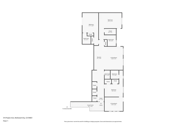 $2,888,000 | 314 Poplar Avenue, Redwood City, CA 94061