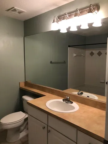 a bathroom with a sink and a toilet