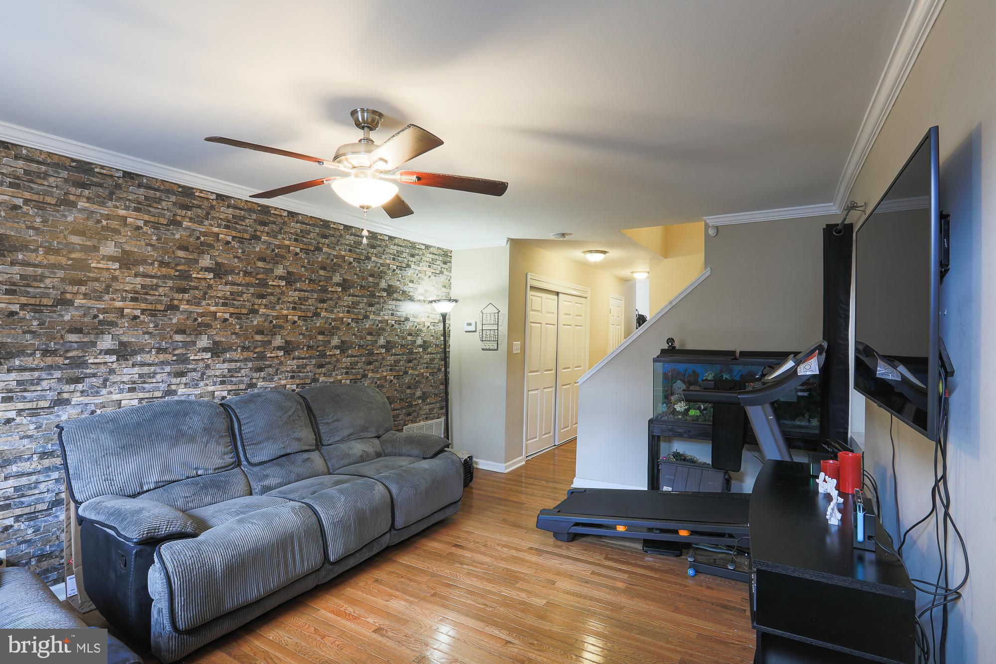 1228 East Eager Street Baltimore, MD 21202 - Photo 4 of 31 Living room with wood floors