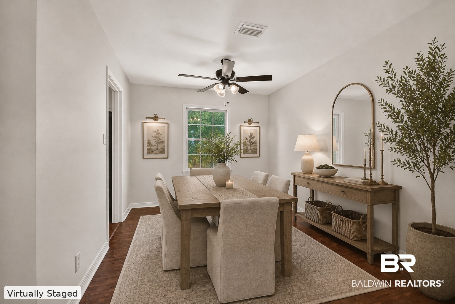 133 Pineridge Road Daphne, AL 36526 - Photo 7 of 25 Virtually Staged Dinning Room