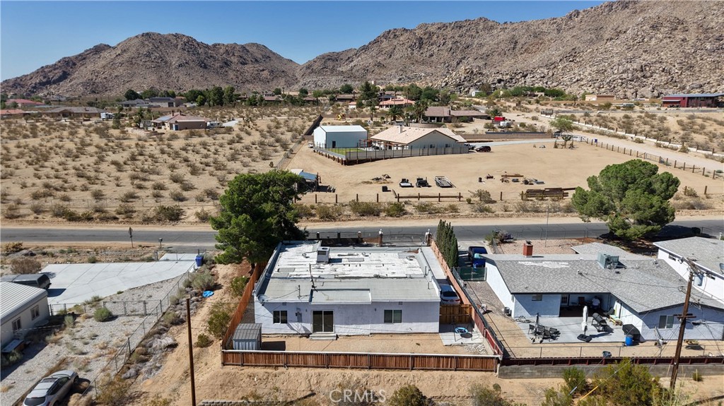 23859 S Road Apple Valley, CA 92307 - Photo 30 of 45 an aerial view of residential houses with outdoor space