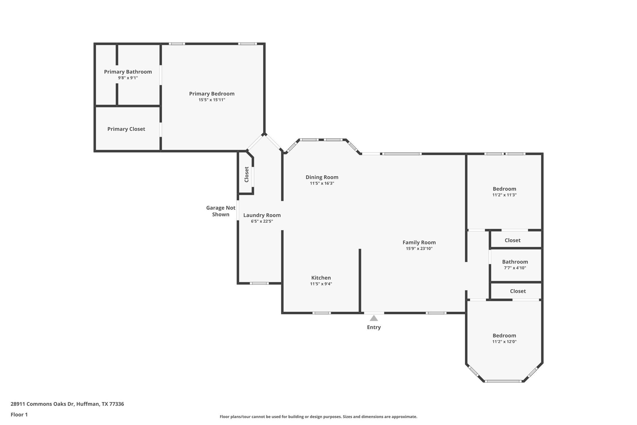 28911 Commons Oaks Drive Huffman, TX 77336 - Photo 26 of 26 view of floor plan