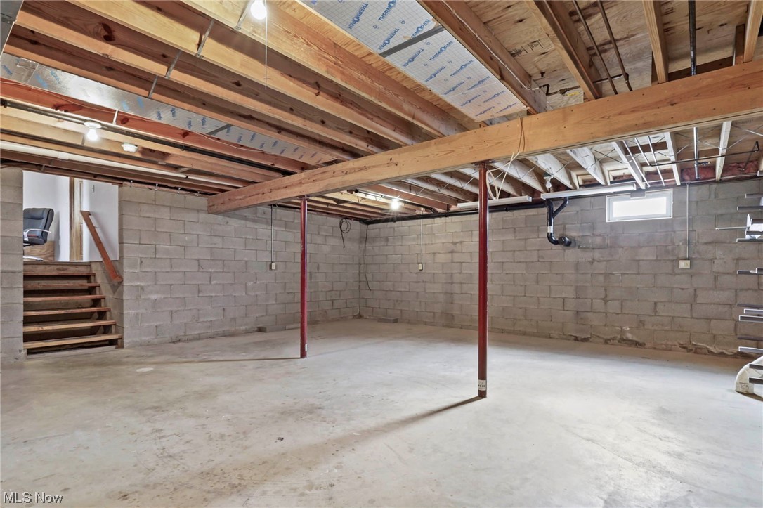 411 Adario West Road Shiloh, OH 44878 - Photo 26 of 35 View of basement