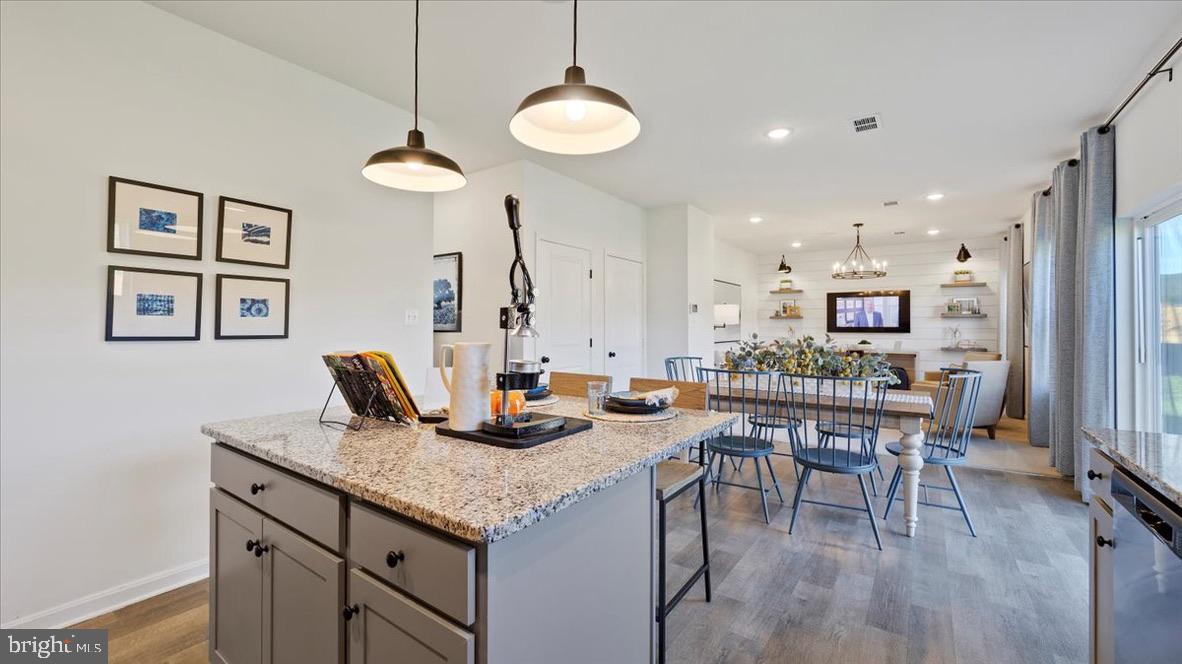 119 Rerdiz Road Hedgesville, WV 25427 - Photo 5 of 14 Photo of model kitchen/ great room