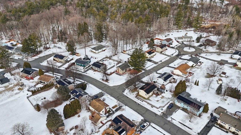 5 Marco Drive Pittsfield, MA 01201 - Photo 36 of 42 an aerial view of a city with lots of residential buildings