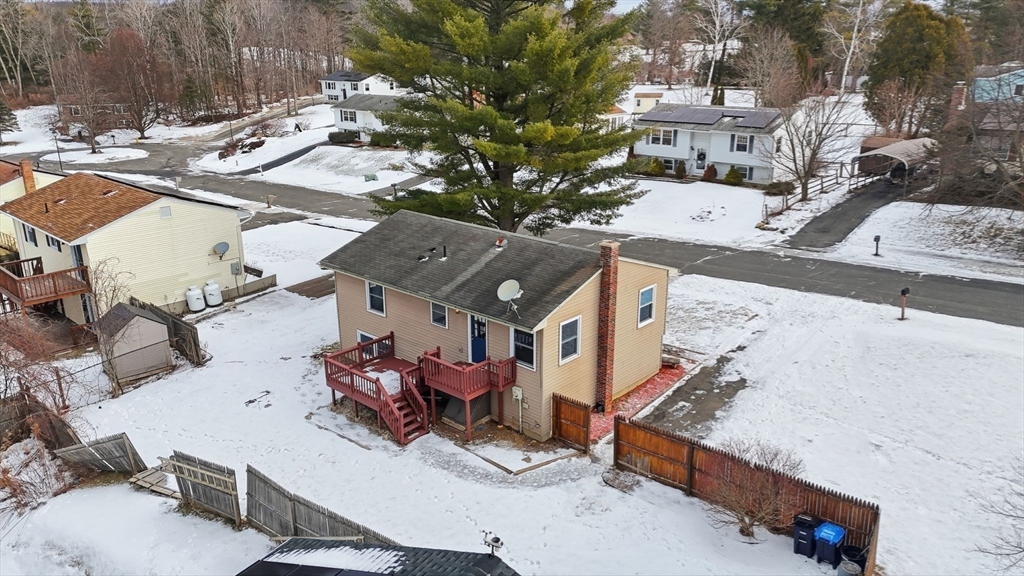 5 Marco Drive Pittsfield, MA 01201 - Photo 38 of 42 an aerial view of a house with outdoor seating