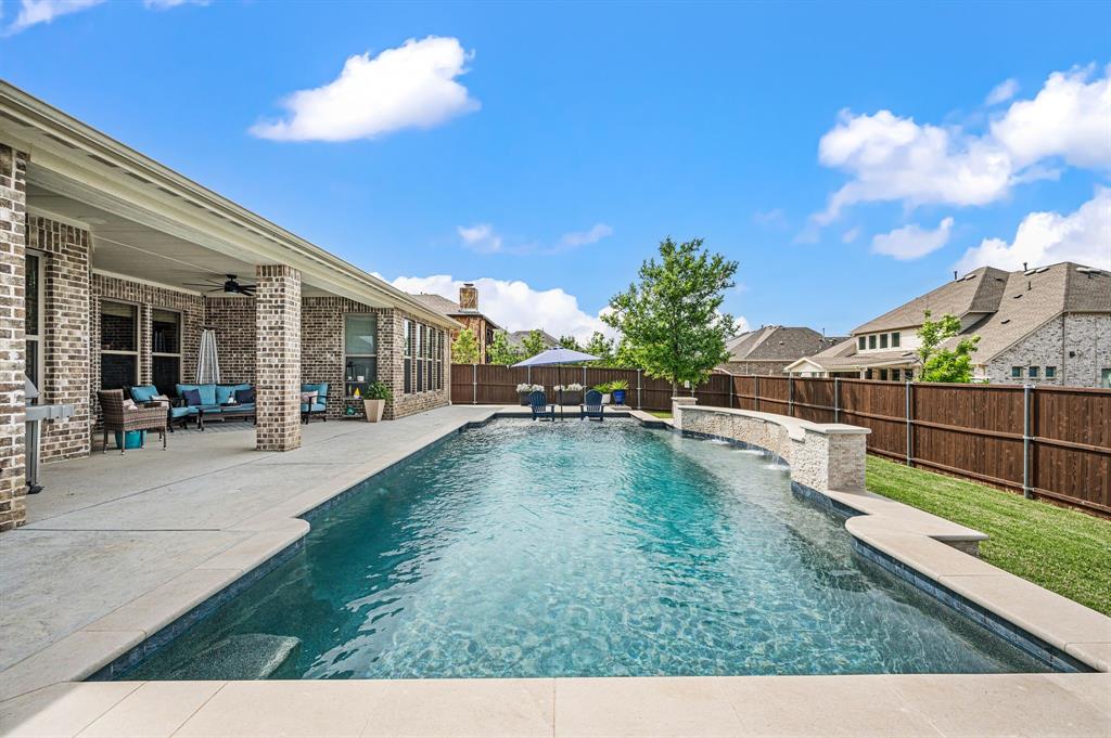 1226 Aster Place Haslet, TX 76052 - Photo 25 of 40 a view of a backyard