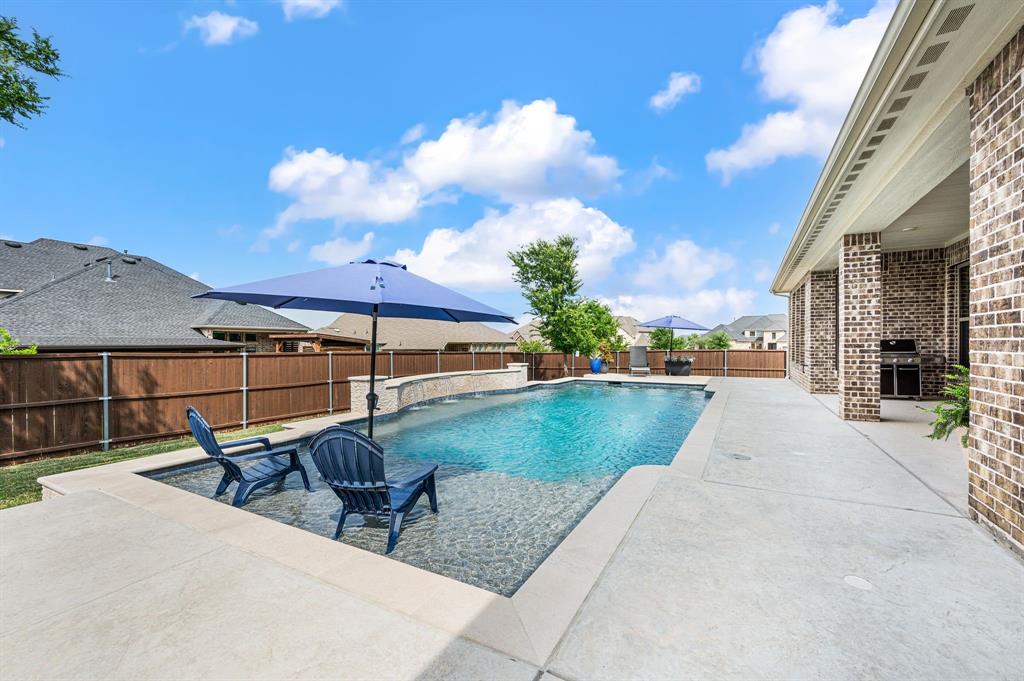 1226 Aster Place Haslet, TX 76052 - Photo 27 of 40 a view of a terrace with chairs