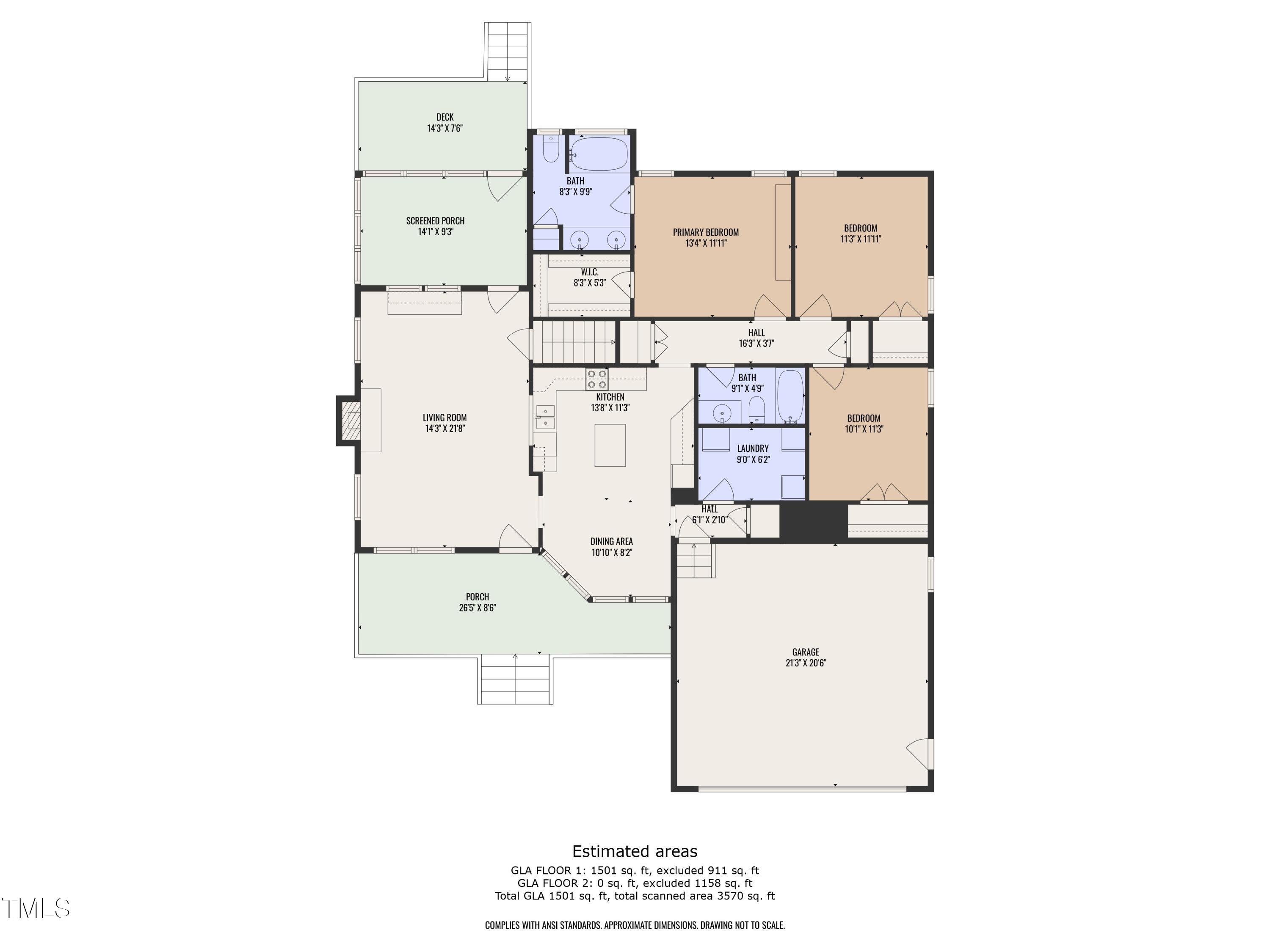 1732 Shell Cracker Drive Willow Spring, NC 27592 - Photo 21 of 21 all_floors_1732_shell_cracker_drive_will