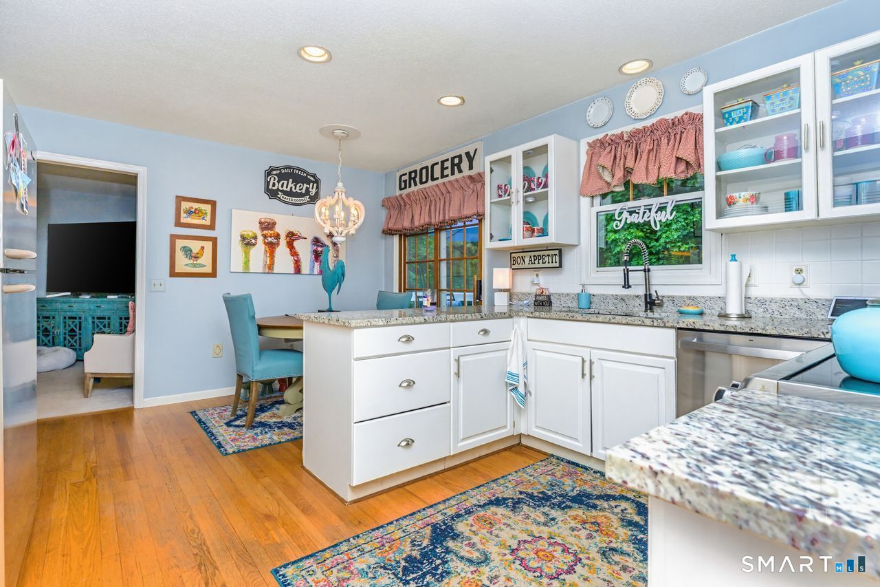 73 Long Hill Road Deep River, CT 06417 - Photo 10 of 40 Recently Updated Kitchen With A Casual Dining Area