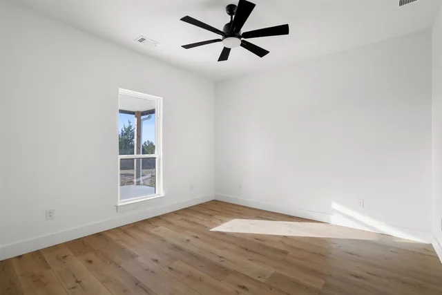 wooden floor in an empty room