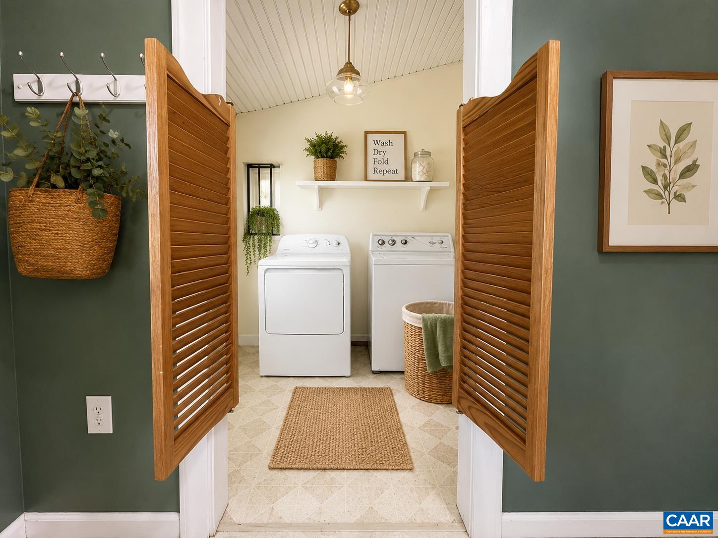 871 New Hope Road Staunton, VA 24401 - Photo 8 of 29 When you step through the front door, look to your left. There is the laundry room.