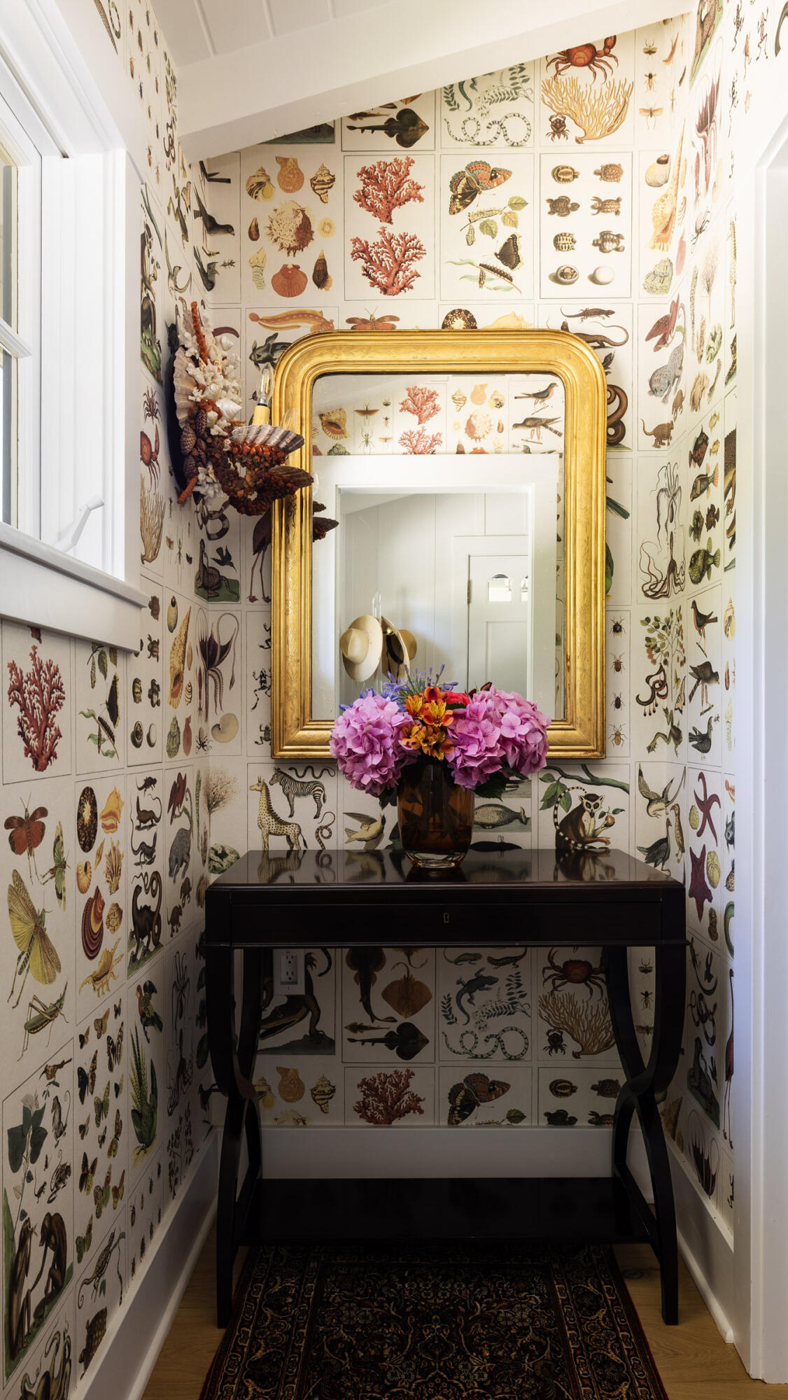 1166 Summit Road Montecito, CA 93108 - Photo 7 of 42 a bathroom with a sink and a mirror