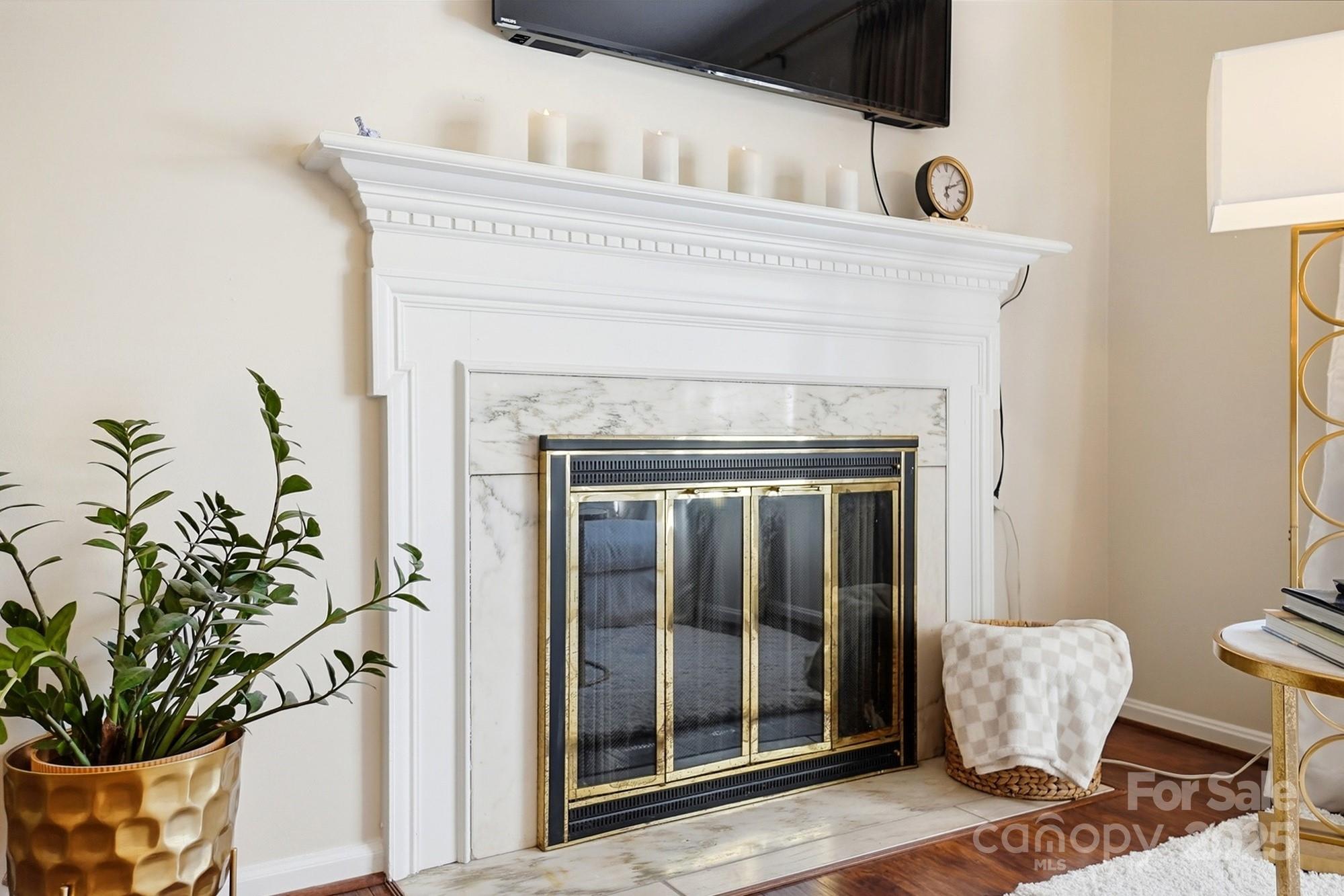 5913 Quail Hollow Road Charlotte, NC 28210 - Photo 11 of 47 a living room with furniture and a potted plant