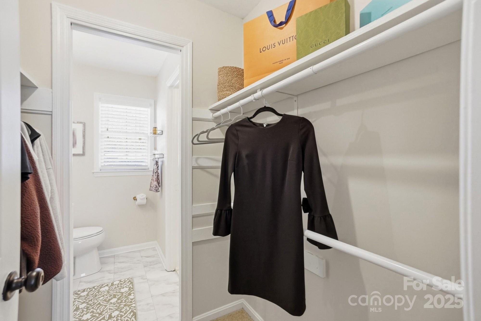 5913 Quail Hollow Road Charlotte, NC 28210 - Photo 33 of 47 a view of walk in closet