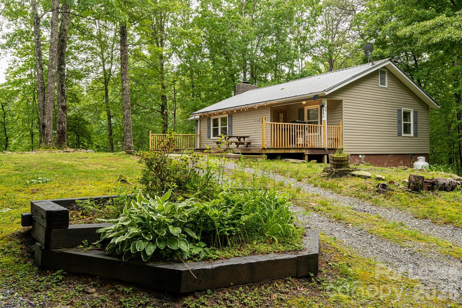 260 Allison Hill Road Brevard, NC 28712 - Photo 12 of 41 a backyard of a house with lots of green space