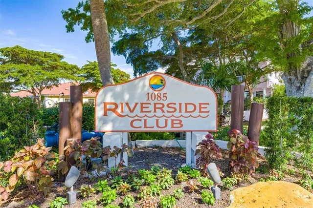 a sign that is on a street