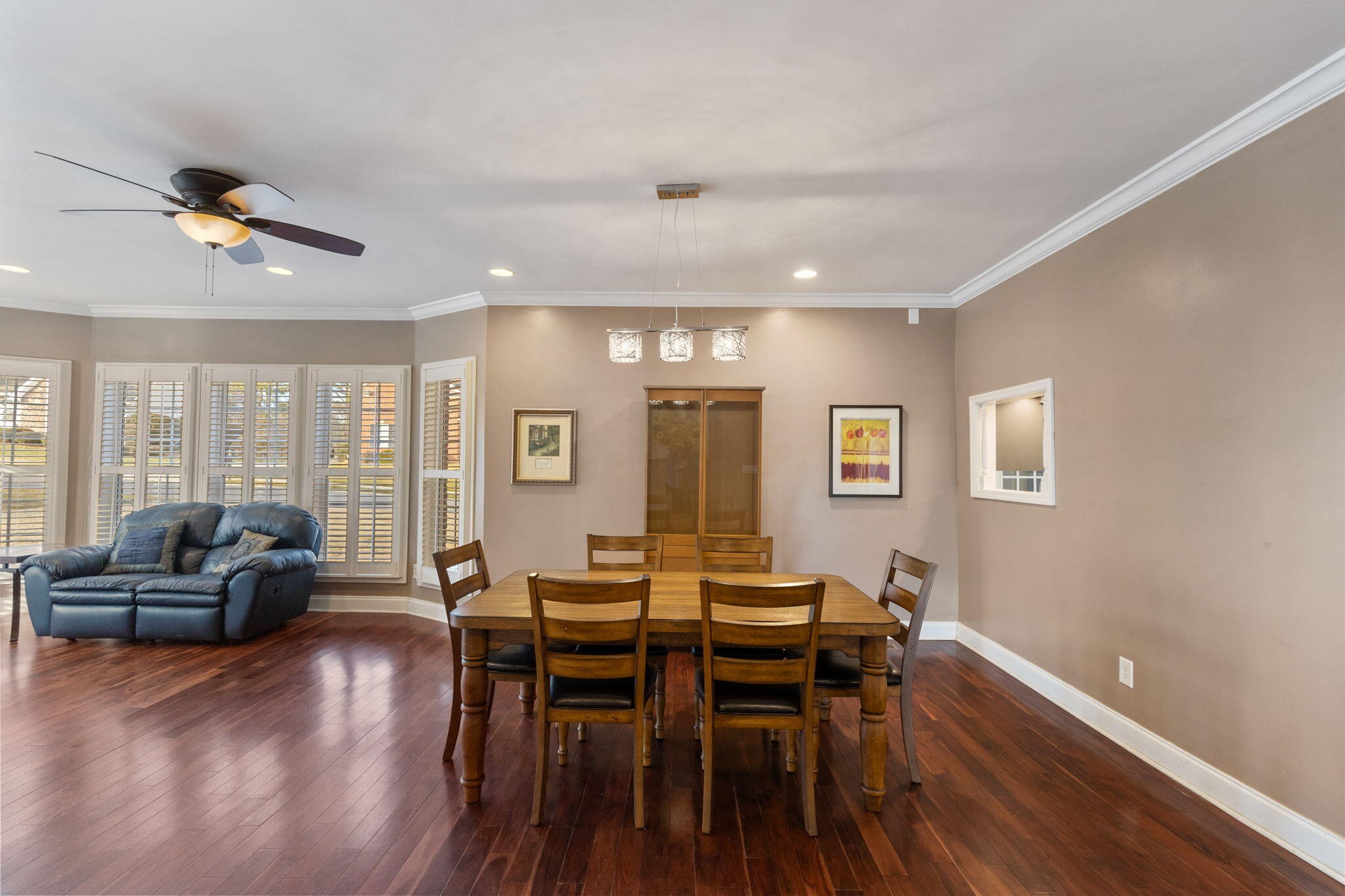 2415 Yellowood Court Cleveland, TN 37312 - Photo 23 of 83 a view of a a dining room with furniture window and wooden floor