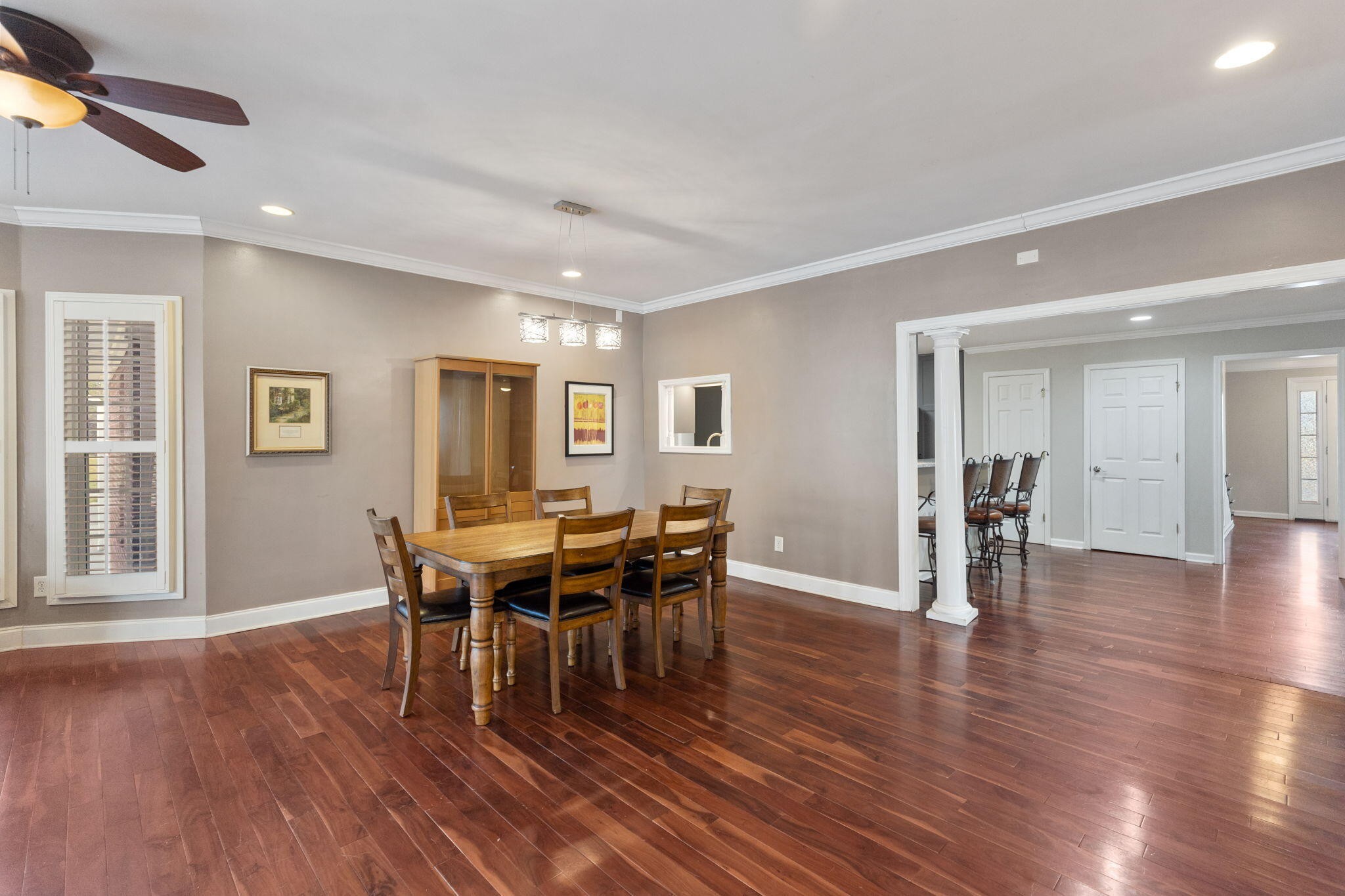 2415 Yellowood Court Cleveland, TN 37312 - Photo 26 of 83 a view of a dining room with furniture and wooden floor