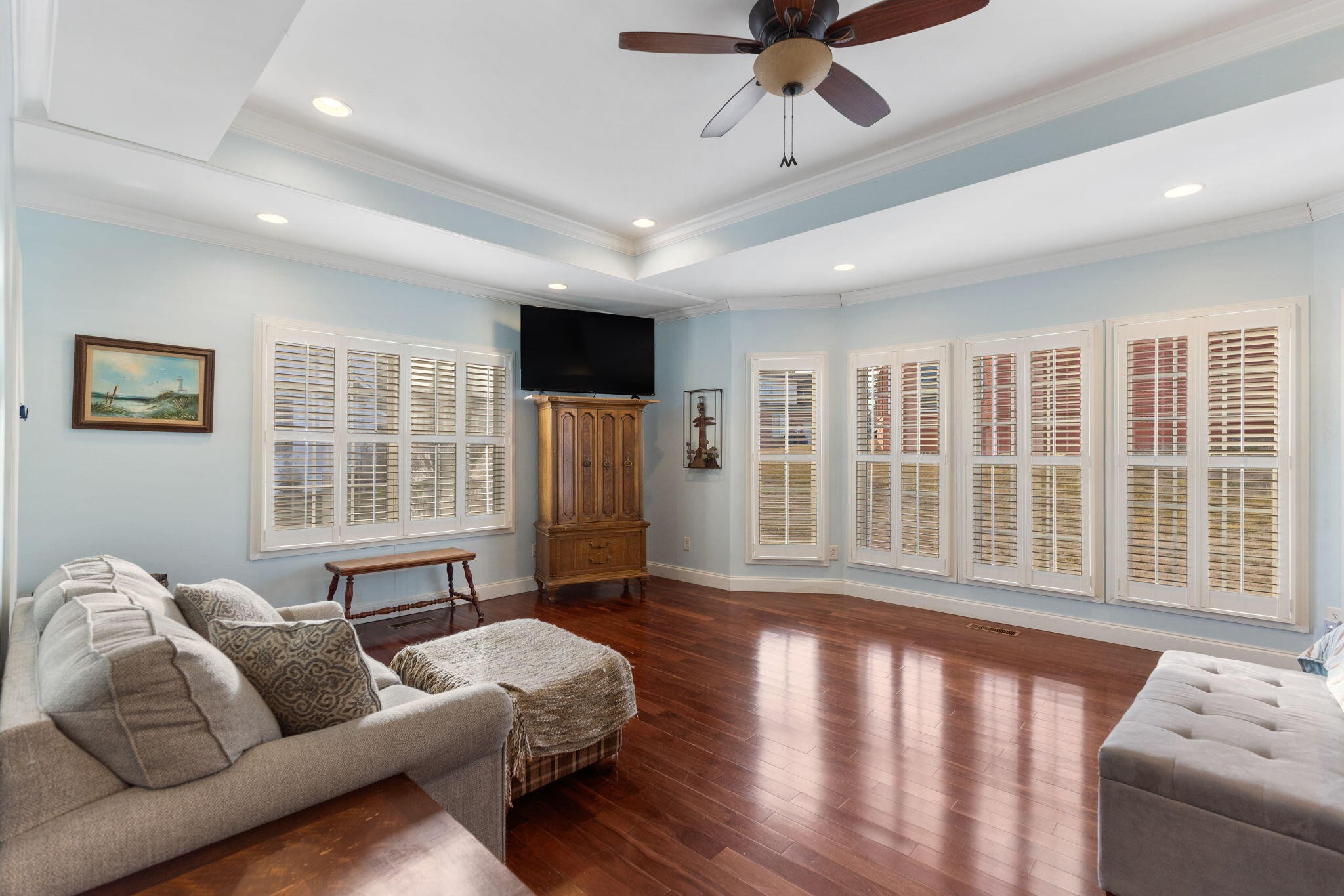2415 Yellowood Court Cleveland, TN 37312 - Photo 28 of 83 a living room with furniture and a large window