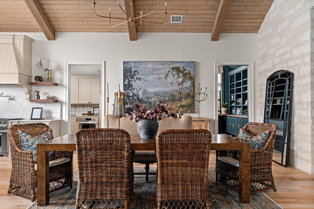4412 Comanche Trace Drive Kerrville, TX 78028 - Photo 15 of 46 a view of a dining room with furniture
