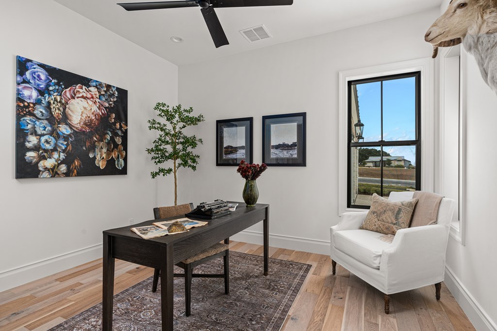 4412 Comanche Trace Drive Kerrville, TX 78028 - Photo 37 of 46 a living room with furniture and a potted plant