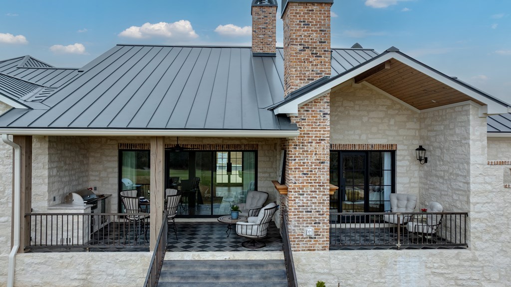 4412 Comanche Trace Drive Kerrville, TX 78028 - Photo 42 of 46 a front view of house along path