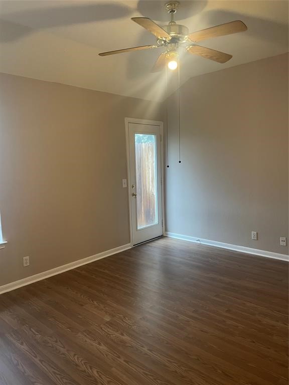 3201 C El Salido Parkway, Unit 221 Cedar Park, TX 78613 - Photo 13 of 18 a view of an empty room with wooden floor and a window