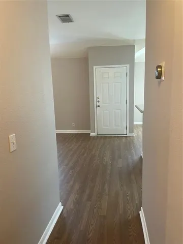 a view of wooden floor