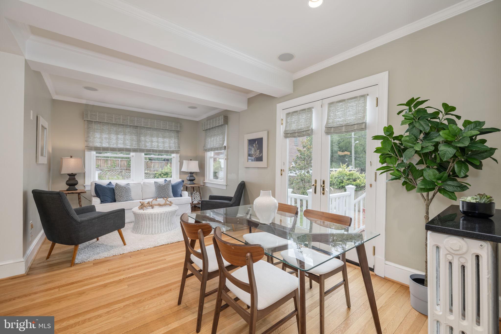 3035 Military Road Northwest Washington, DC 20015 - Photo 10 of 59 Dining Area and Family Room