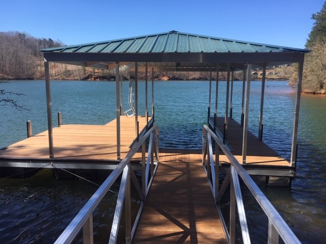 Lot 35 Retreat Pointe Road West Union, SC 29696 - Photo 1 of 29 This covered dock was just installed on this premi