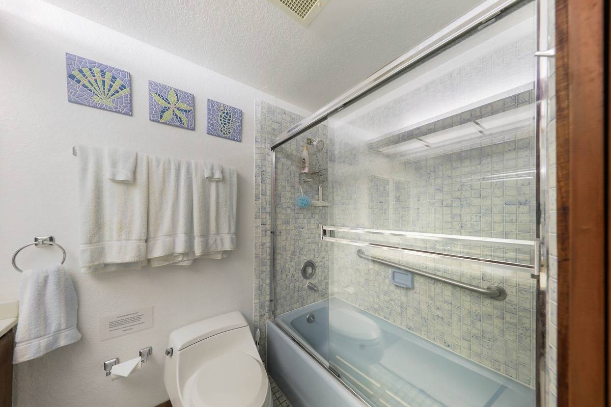 2721 Poipu Road, Unit 133 Koloa, HI 96756 - Photo 16 of 18 a bathroom with a shower a toilet and a sink