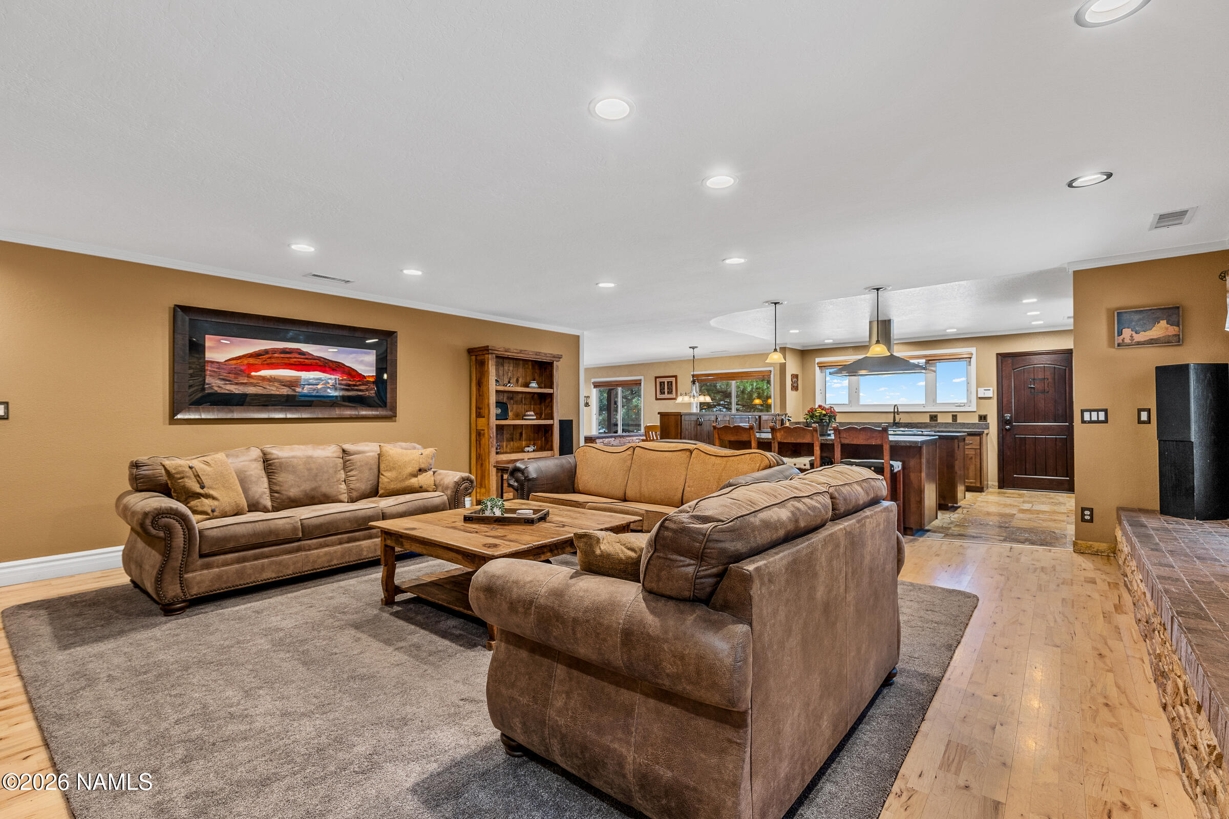 8921 Hulls Road Flagstaff, AZ 86004 - Photo 11 of 80 Spacious Living Room