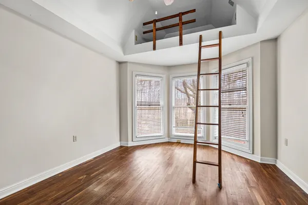 wooden floor in an empty room