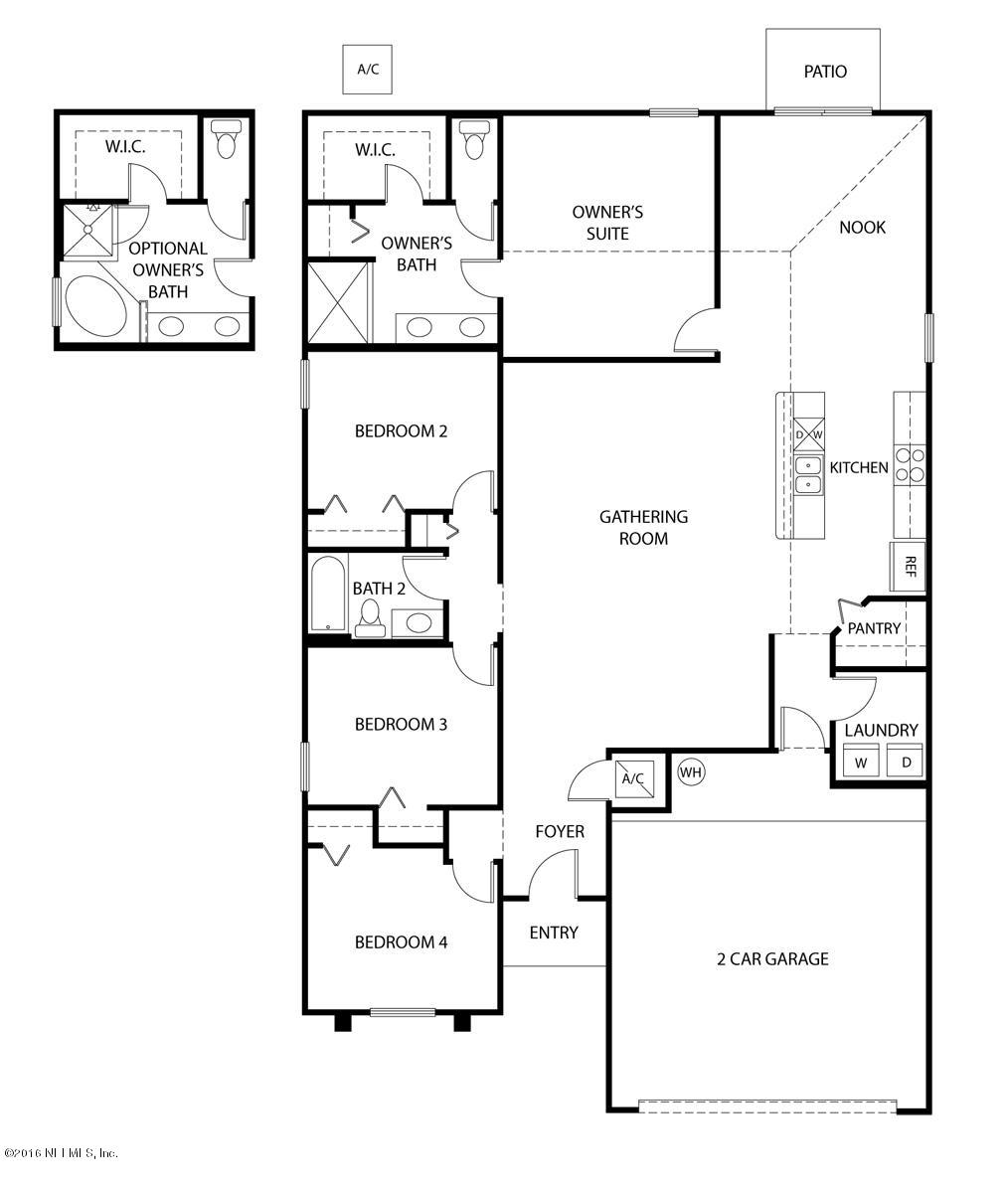 553 Deer Crossing Road St. Augustine, FL 32086 - Photo 4 of 4 1798Longwood_Floorplan_WEB