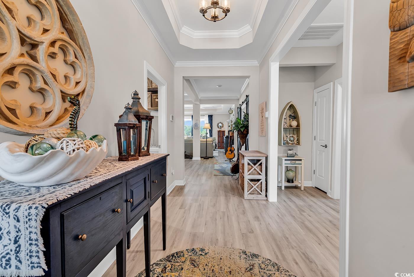 296 Switchgrass Loop Little River, SC 29566 - Photo 2 of 40 Foyer entrance with visible vents, baseboards, cro