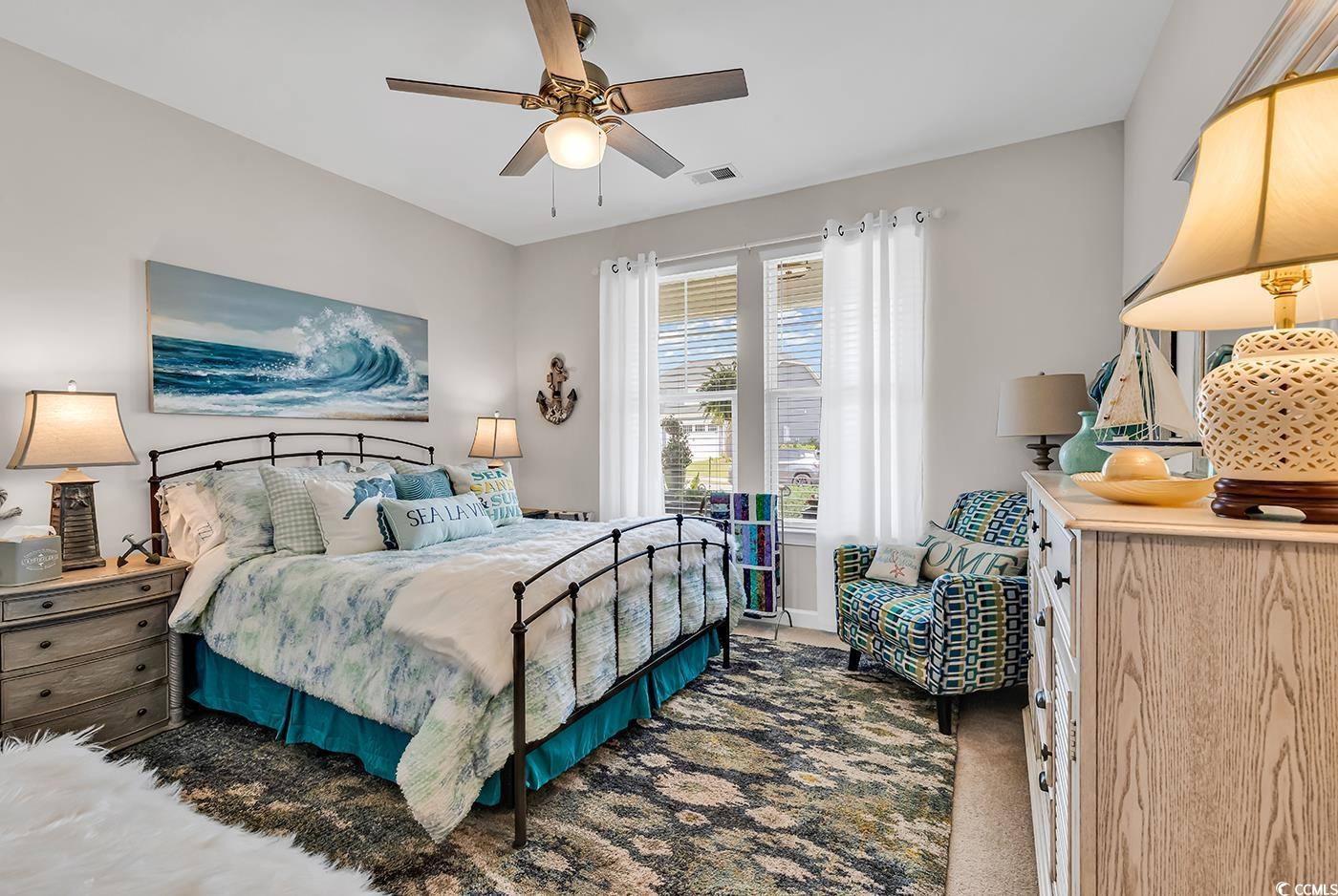 296 Switchgrass Loop Little River, SC 29566 - Photo 4 of 40 Carpeted bedroom featuring visible vents and ceili