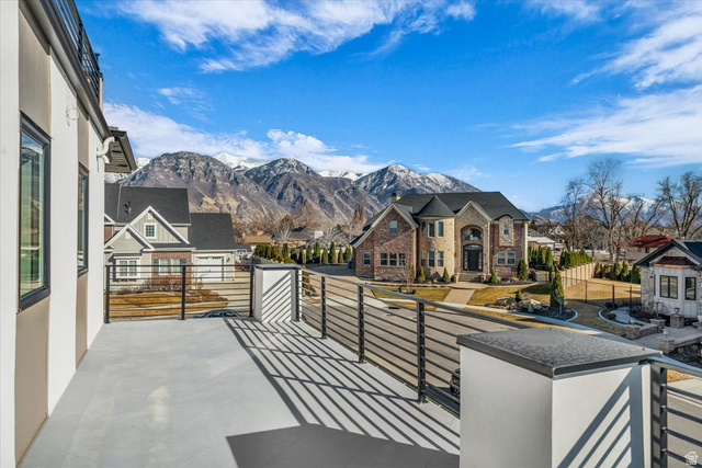 2152 South 30 West Orem, UT 84058 - Photo 3 of 56 Balcony with a residential view and a mountain view