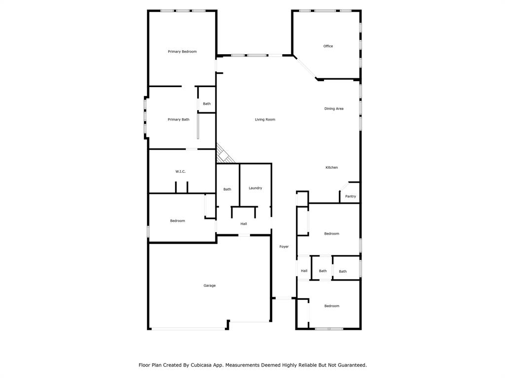 2307 Sam Street Mansfield, TX 76063 - Photo 23 of 23 View of home floor plan