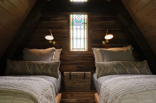 a view of an ocean from a mountain