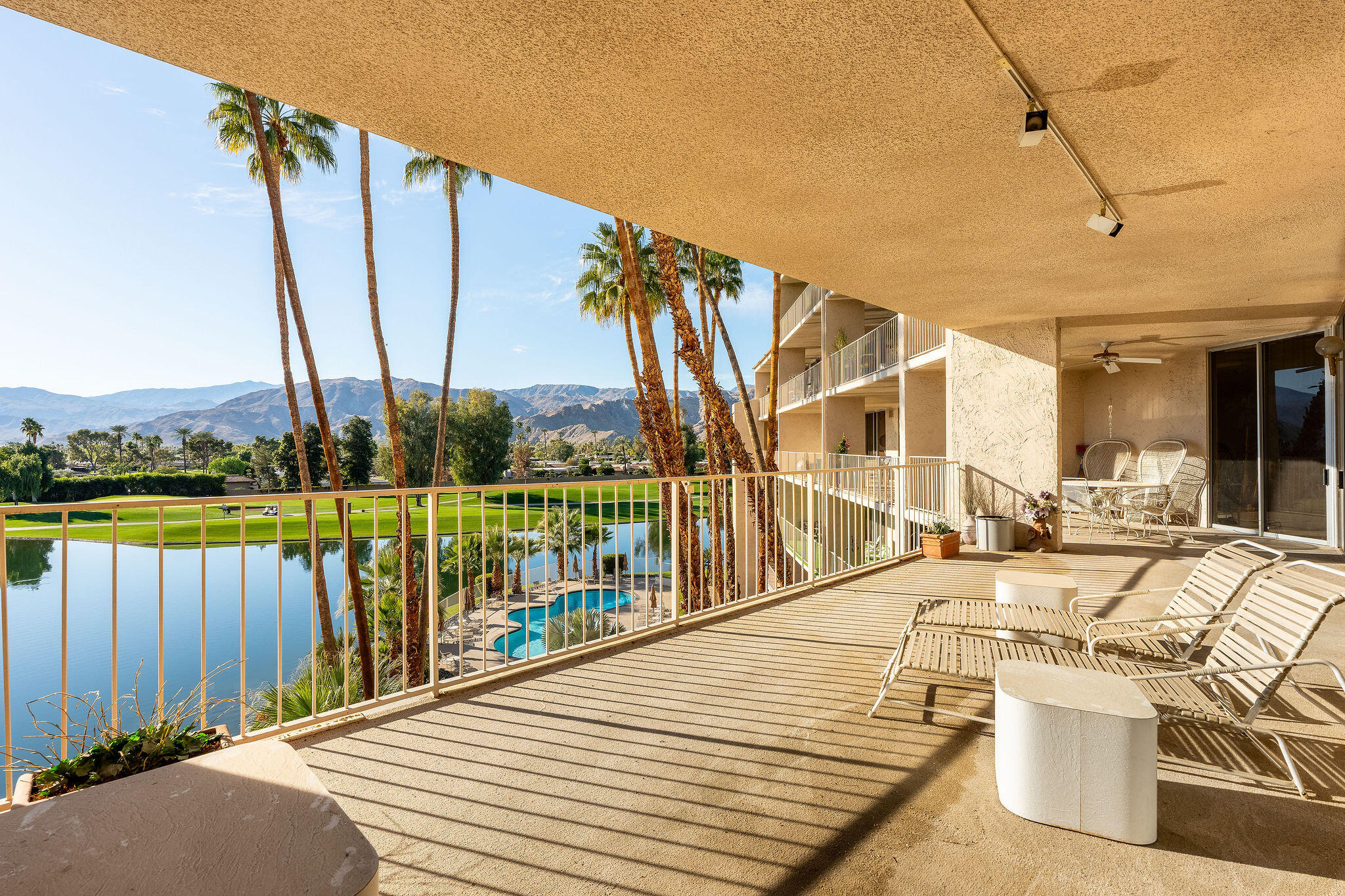 899 Island Drive, Unit 408 Rancho Mirage, CA 92270 - Photo 25 of 42 Balcony