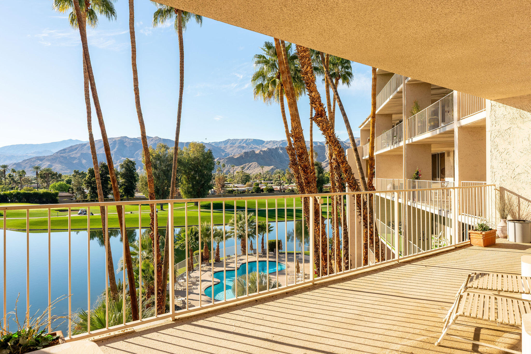 899 Island Drive, Unit 408 Rancho Mirage, CA 92270 - Photo 26 of 42 Balcony