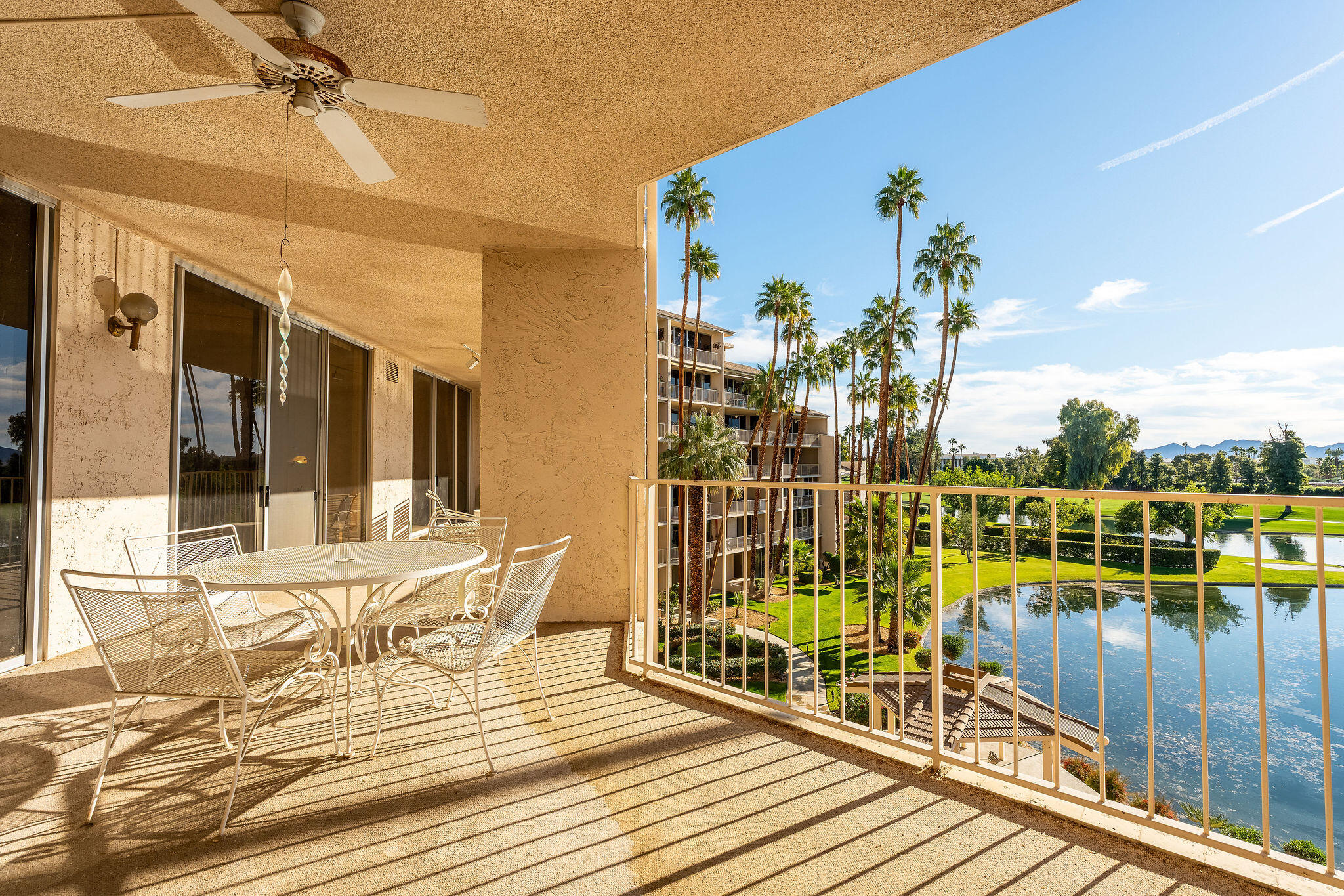 899 Island Drive, Unit 408 Rancho Mirage, CA 92270 - Photo 29 of 42 Balcony