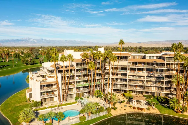 a view of lake with mountain