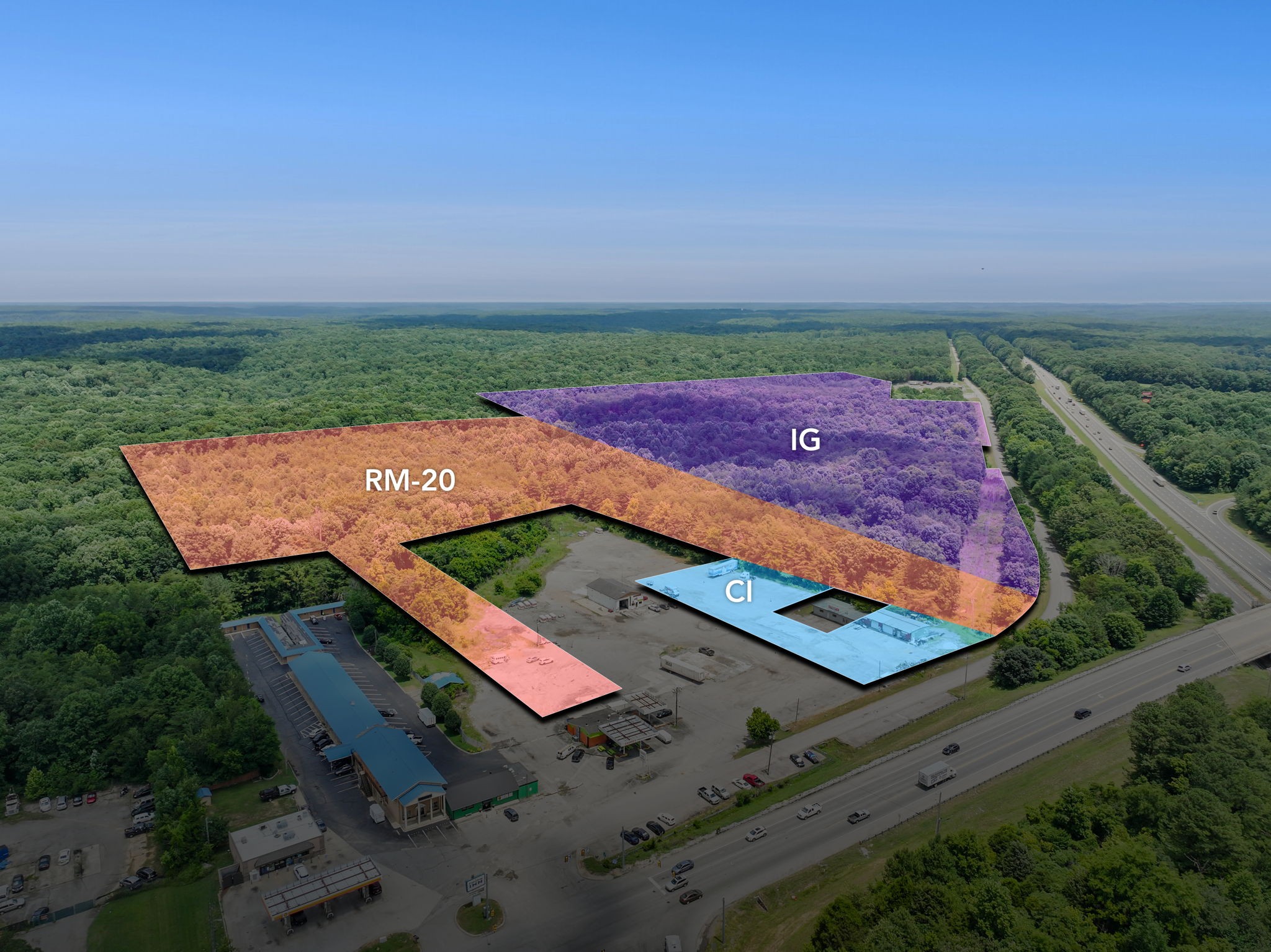 0 Drag Strip Road Fairview, TN 37062 - Photo 2 of 17 an aerial view of a yard